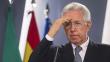 Monti teme que crisis económica lleve a la "disolución" de Europa
