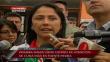Nadine Heredia: “Si Alexis Humala violó una prohibición, será sancionado”