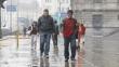 Lloviznas y vientos fuertes continuarán esta semana en Lima