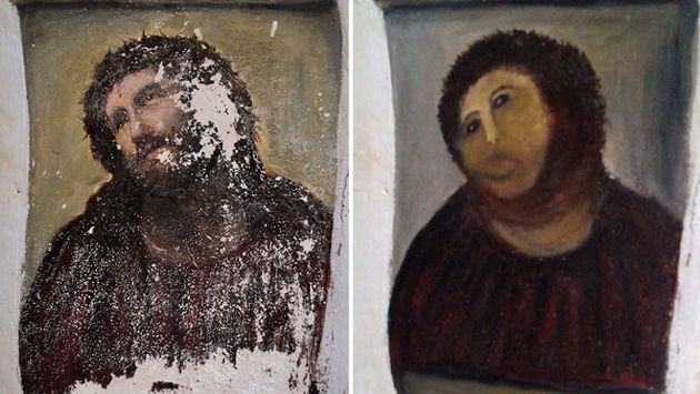 Este es el antes y el después de la ‘restauración’. (Difusión)