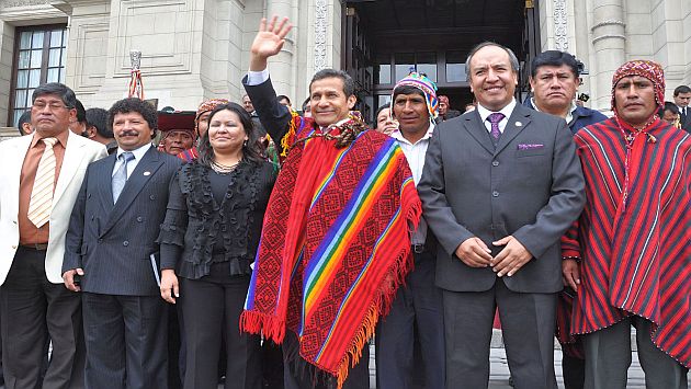 Humala encabezó una ceremonia en Palacio de Gobierno. (Andina)