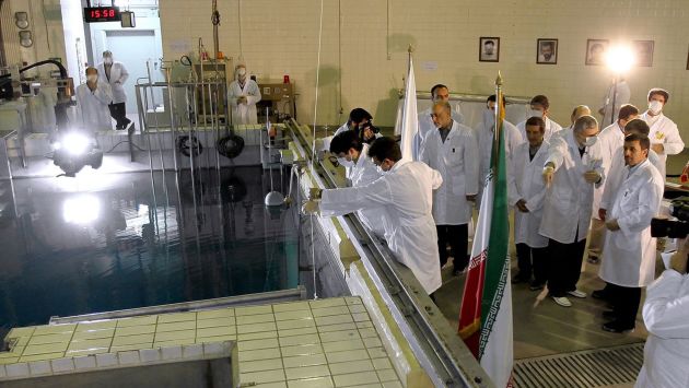 Irán está enriqueciendo uranio fisible con una concentración del 20%. (AP)