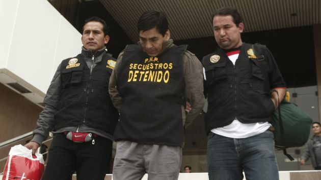 Detenido. Julio Mananí fue llevado ayer a la Fiscalía. (César Fajardo)