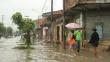 Moyobamba: Lluvia torrencial deja siete viviendas inundadas