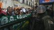 Periodistas marchan ante juicios de Evo Morales contra medios 