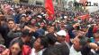 Caos en el Centro de Lima por marcha del Sutep