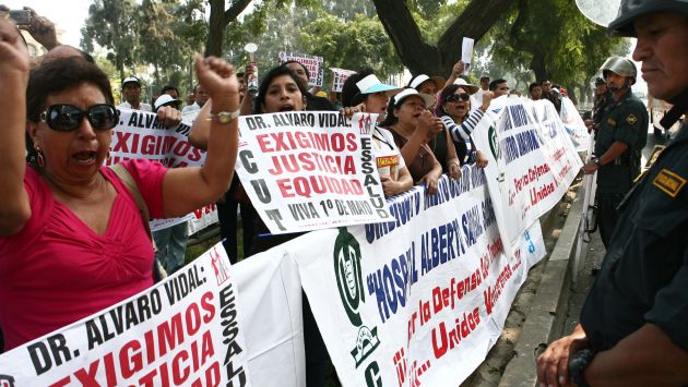 Trabajadores marcharán este 14 de setiembre. (Perú21)