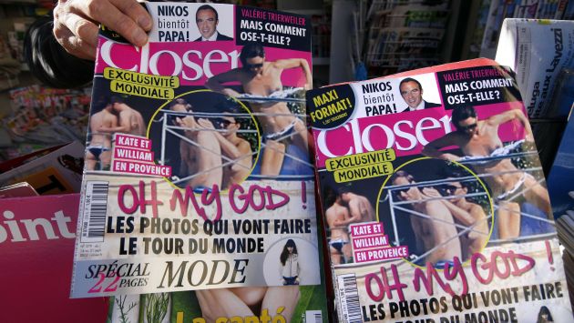 Escándalo real. Las fotos fueron tomadas durante las vacaciones de los príncipes en Francia. (Reuters)