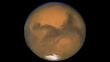 La NASA descubre nieve seca en Marte