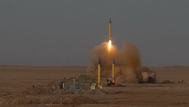 SUS ARMAS. Teherán no da marcha atrás en su programa nuclear. (AP)