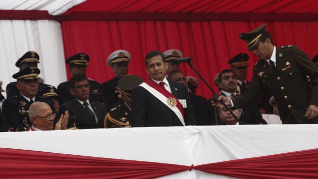 NUNCA MÁS. Presidente Humala busca reivindicar a las FF. AA. (César Fajardo)