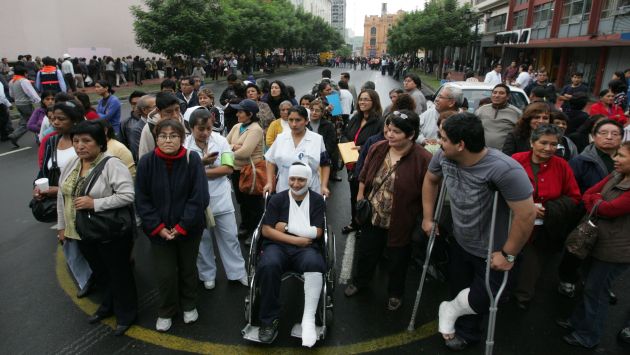 PREVENIDOS. Limeños deben prepararse para un gran sismo. (Martín Pauca)