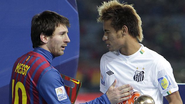 Niegan que Neymar vaya a ser compañero de Lionel Messi. (AP)