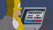 Video: Homero Simpson vota por Mitt Romney en elecciones de EEUU
