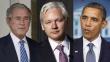 Julian Assange prefiere a George W. Bush que a Barack Obama