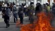 Grecia vive violenta huelga general