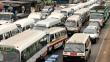 Paro de transportistas en Lima se acata de forma parcial