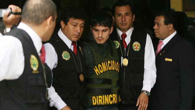 Asesino. Bryan Romero Leiva fue llevado al Ministerio Público. (Rochi León)
