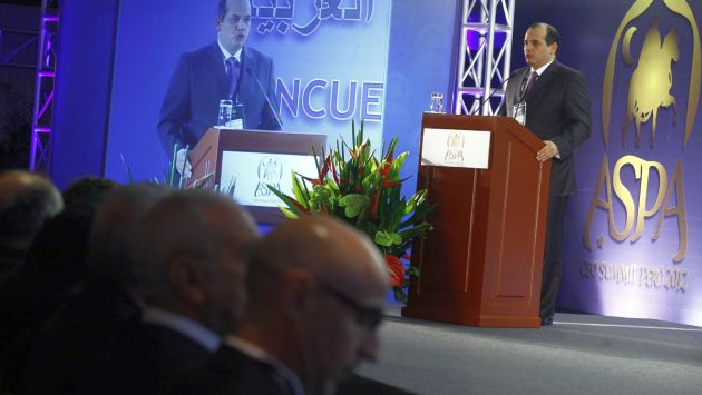 Castilla participó en un evento de inversionistas del ASPA. (Andina)