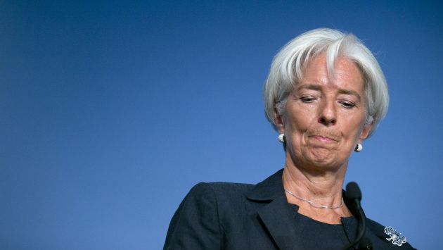 Lagarde habló sobre crecimiento en el mundo. (Bloomberg)