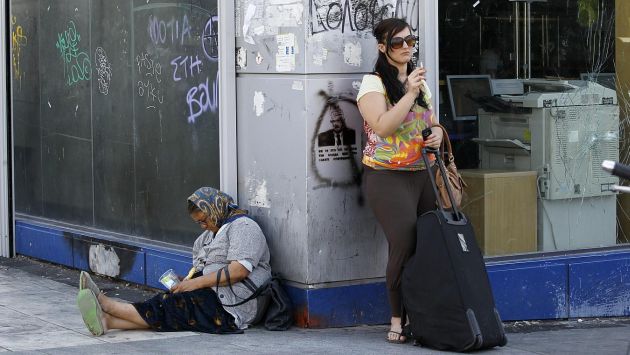 En julio, 1,26 millones de griegos no tenían empleo. (AP)