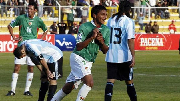 Histórico. Bolivia golea 6-1 a Argentina. (Internet)