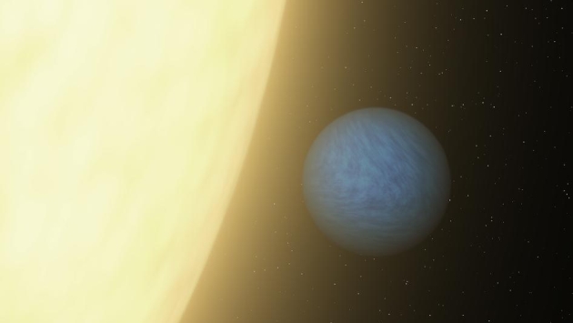 55 Cancri-e tiene un radio dos veces más grande que nuestro planeta. (NASA)