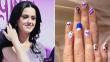 Katy Perry muestra su apoyo a Barack Obama con su manicure