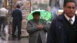 Lloviznas y humedad continuarán hasta este domingo en Lima