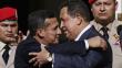 Ollanta Humala felicitó a Hugo Chávez por su triunfo electoral