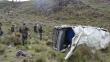 Huancavelica: Caída de un bus deja tres muertos y 25 heridos 

 