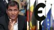Rafael Correa considera “absurdo” Nobel de la Paz para la Unión Europea