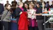 FOTOS: Hillary Clinton feliz en Gamarra
