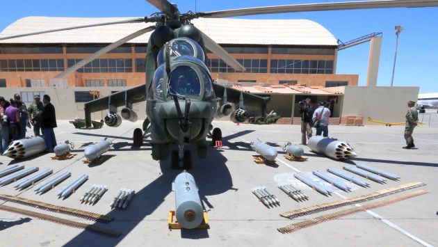 En total, han sido repotenciados en Rusia seis helicópteros con una inversión de US$20 millones. (Mindef)