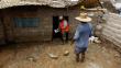 Más de 70 damnificados por lluvias en cuatro regiones del país