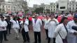 Médicos huelguistas entregarán el hospital Santa Rosa este lunes