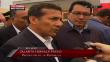 Ollanta Humala minimiza escándalo por videos de su hermano Antauro