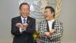 Ban Ki-moon 'celoso' de la popularidad del rapero PSY