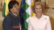 Reina Sofía a Evo Morales: ‘Ustedes serán los ricos y nosotros los pobres’