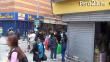 Tiendas en el Mercado Central cierran por pánico ante saqueos en Gamarra