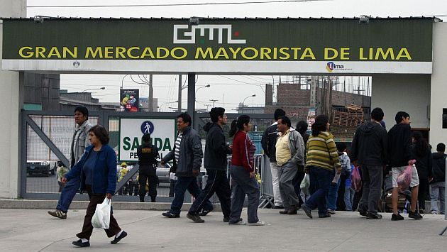 Comercio en Gran Mercado Mayorista de Lima se incrementa progresivamente. (Andina) 