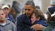 Barack Obama recorrió zonas devastadas por ‘Sandy’