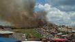 Incendio destruye 50 viviendas de Iquitos