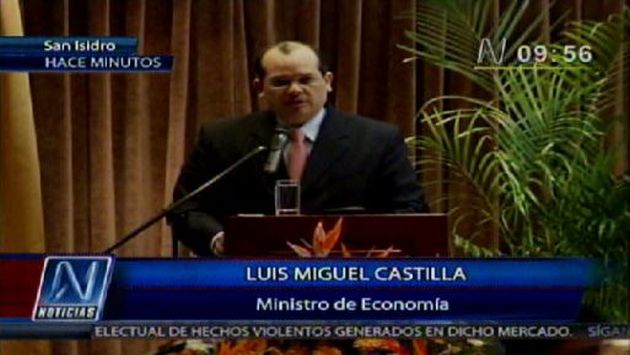 Declaraciones del ministro de Economía peruano. (Canal N)