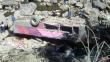 Áncash: Caída de ómnibus interprovincial dejó dos muertos