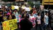Mujeres marcharon en Lima contra acoso sexual callejero