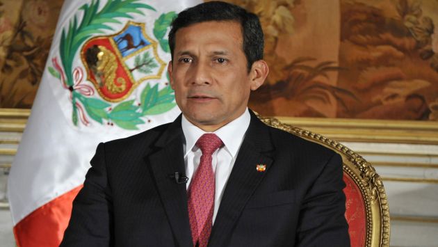 Humala envió un mensaje a la Nación. (TV Perú)