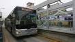 Los buses del Metropolitano se detendrán durante simulacro