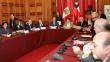 Legisladores de Perú y Chile sesionan en el Congreso de Lima