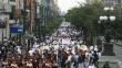 FOTOS: Marcha por la paz y contra Movadef recorrió las calles de Lima